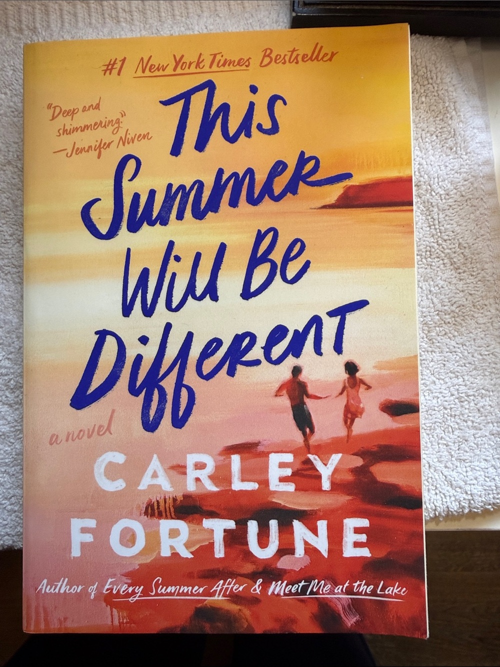 "This Summer Will Be Different" Wall Art Print - Yellow & Orange